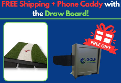 Draw Board Golf Training Aid – Master Your Swing Path