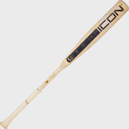 Rawlings 2025 ICON BBCOR Baseball Bat (-3)