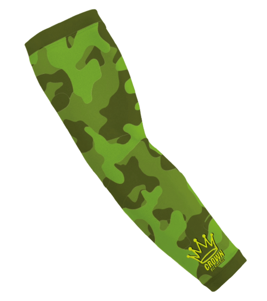 CROWN PICKLEBALL - SLEEVE - RAIN FOREST CAMO (Green)