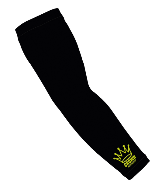 CROWN PICKLEBALL - SLEEVE - SERIOUS BLACK (Black/Yellow)