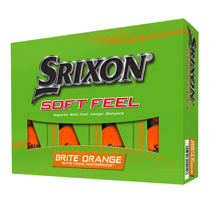 SOFT FEEL BRITE Golf Balls Orange