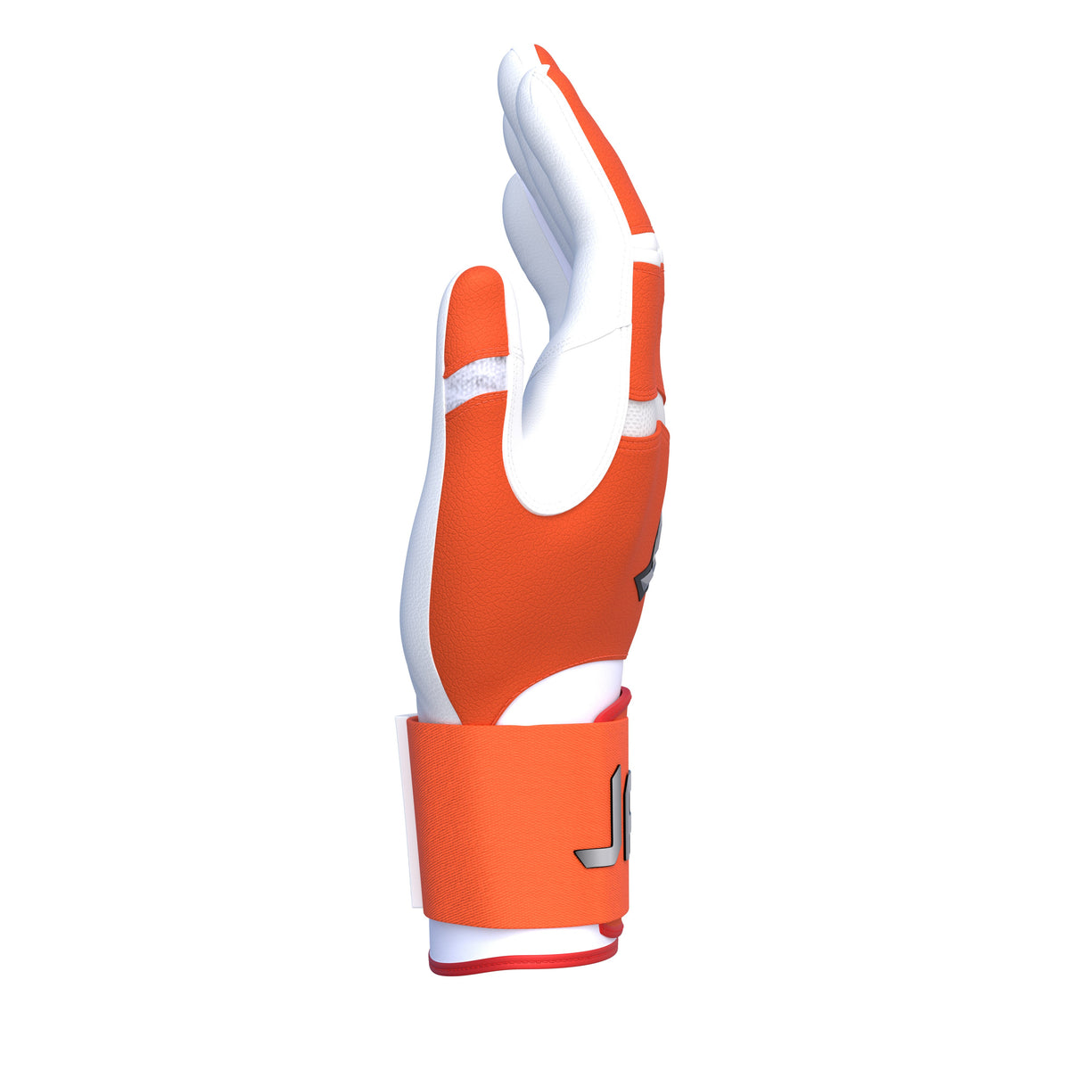 On-Deck Orange Baseball & Softball Batting Gloves | Strap Cuff