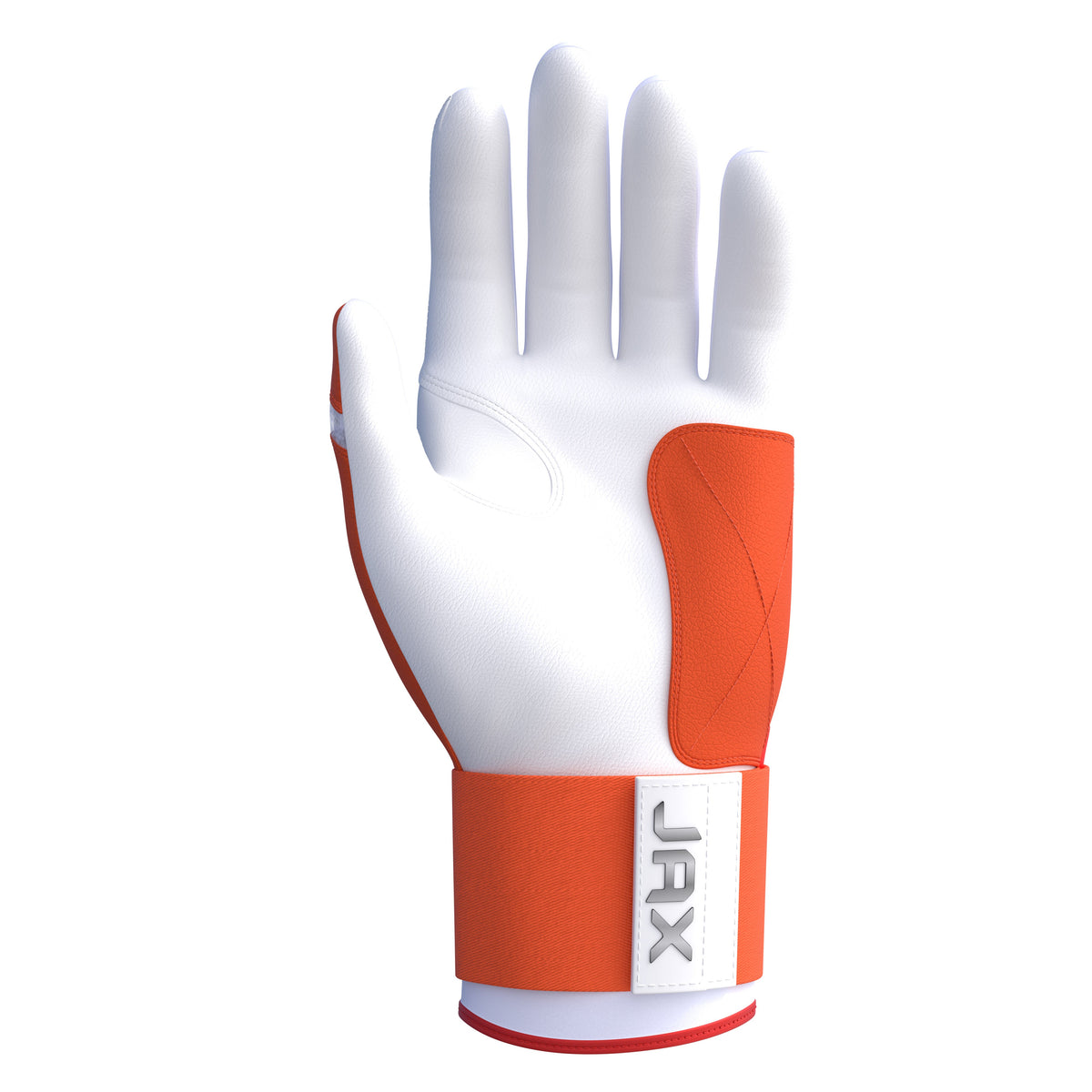 On-Deck Orange Baseball & Softball Batting Gloves | Strap Cuff