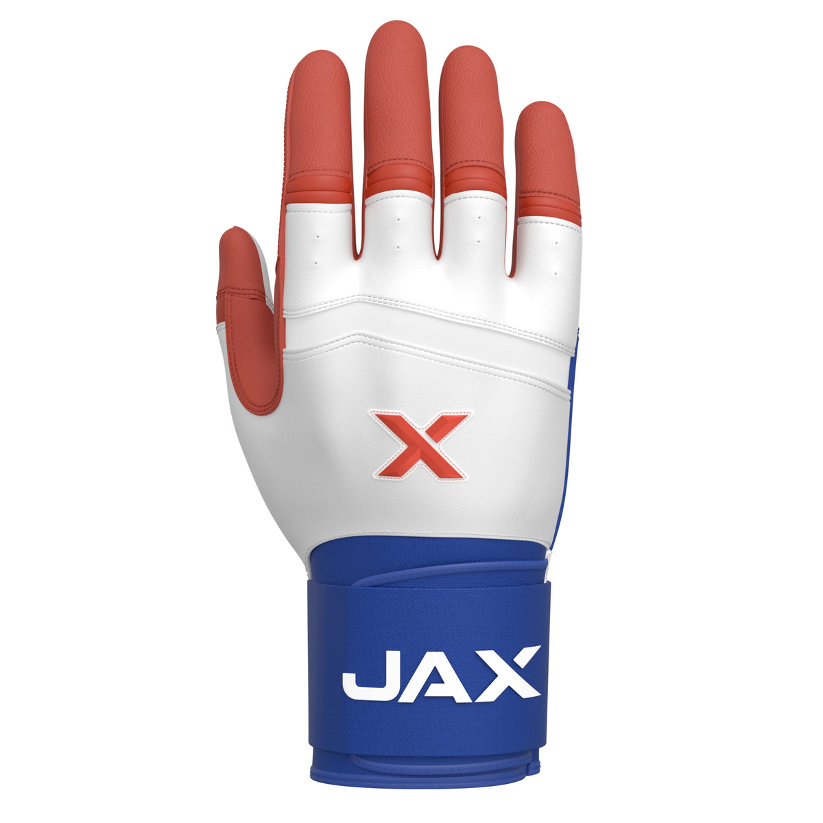 USA Pop Baseball & Softball Batting Gloves | Strap Cuff (w/ Carrying Zip Bag)