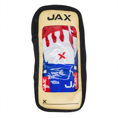 USA Pop Baseball & Softball Batting Gloves | Strap Cuff (w/ Carrying Zip Bag)