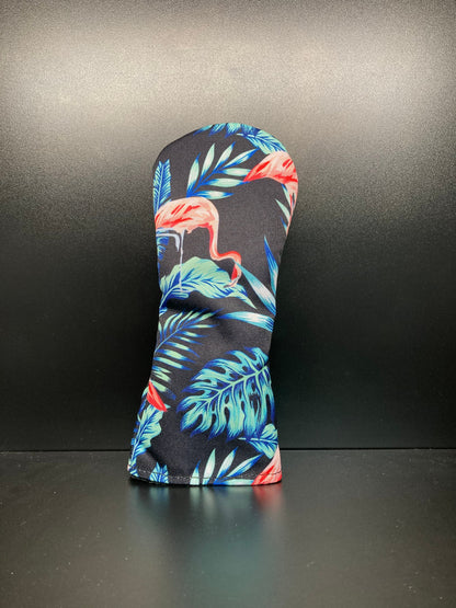 Tropical Flamingos Headcover