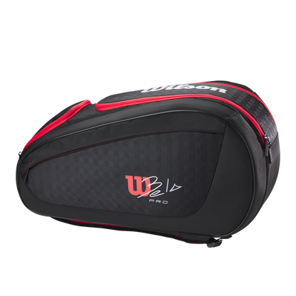 Wilson Bela V3 Padel Racket Bag Black/Red