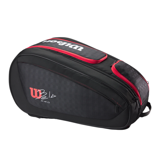 Wilson Bela V3 Padel Racket Bag Black/Red