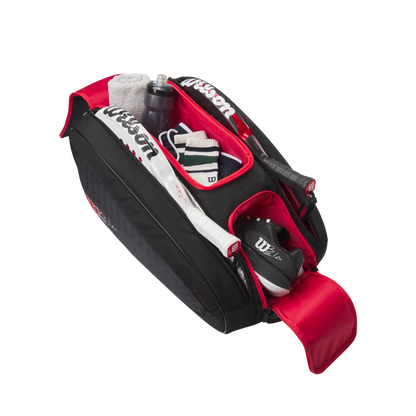 Wilson Bela V3 Padel Racket Bag Black/Red