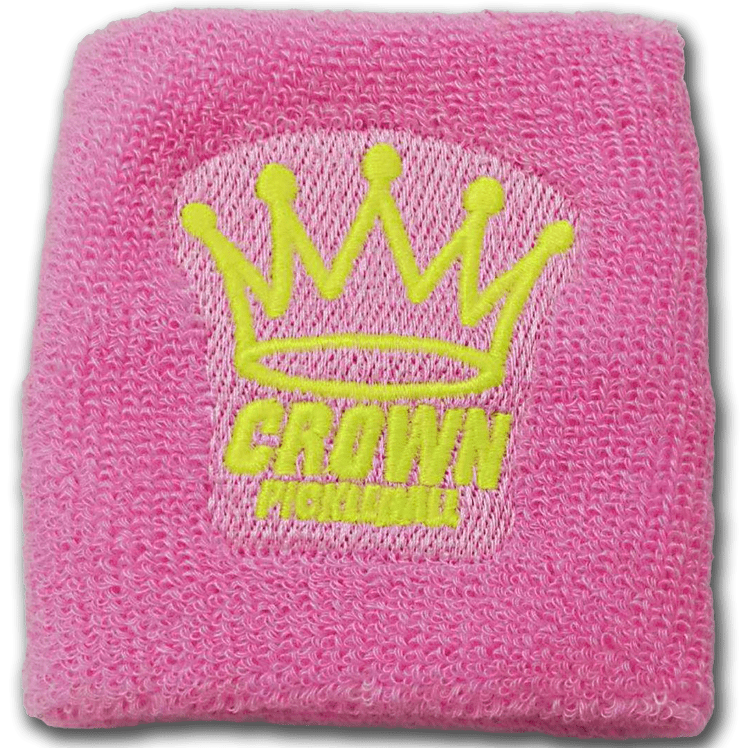 CROWN PICKLEBALL - Wrist Band (Pink/Yellow)