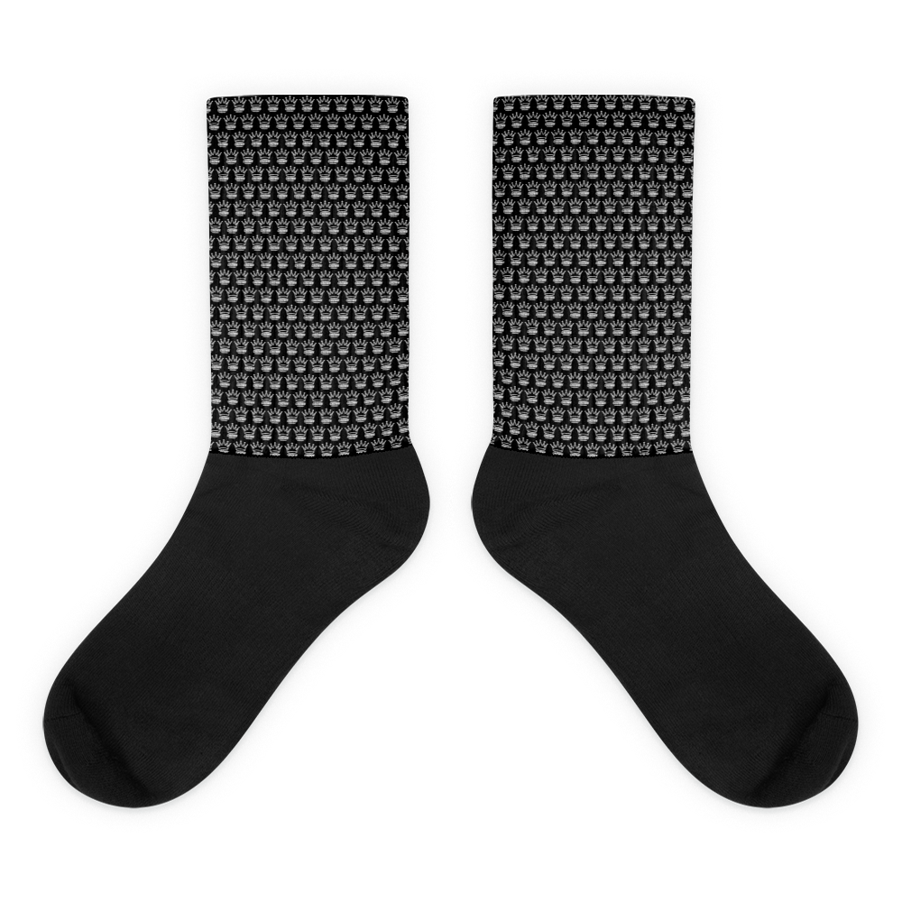 CROWN PICKLEBALL - Checkered Crown (Black)