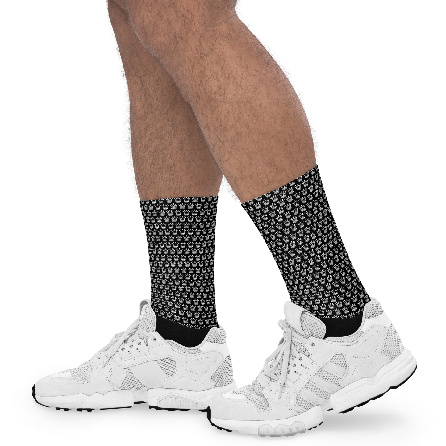 CROWN PICKLEBALL - Checkered Crown (Black)