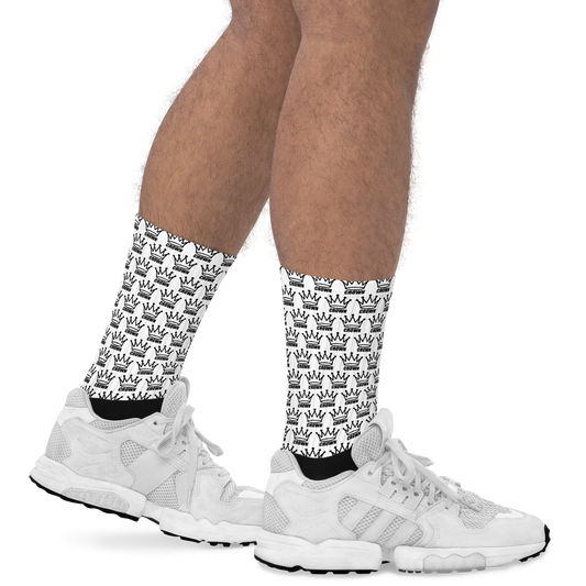 CROWN PICKLEBALL - Checkered Crown (White)