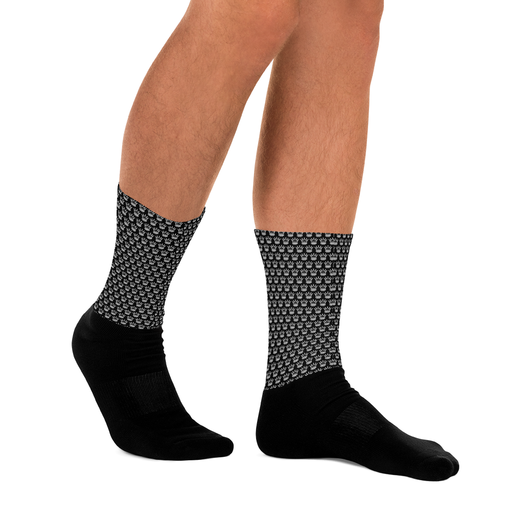 CROWN PICKLEBALL - Checkered Crown (Black)