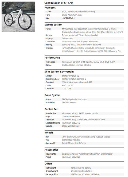 CITI AIR E BIKE