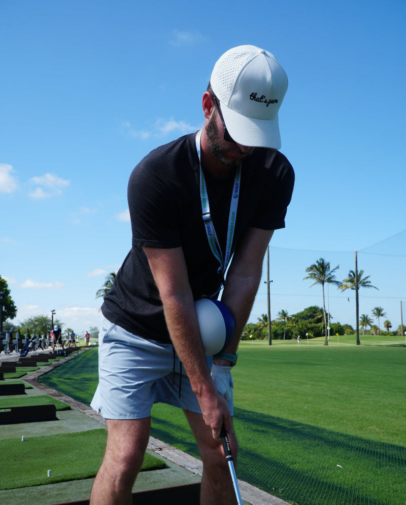 The Compression Ball: Golf Swing Training Aid