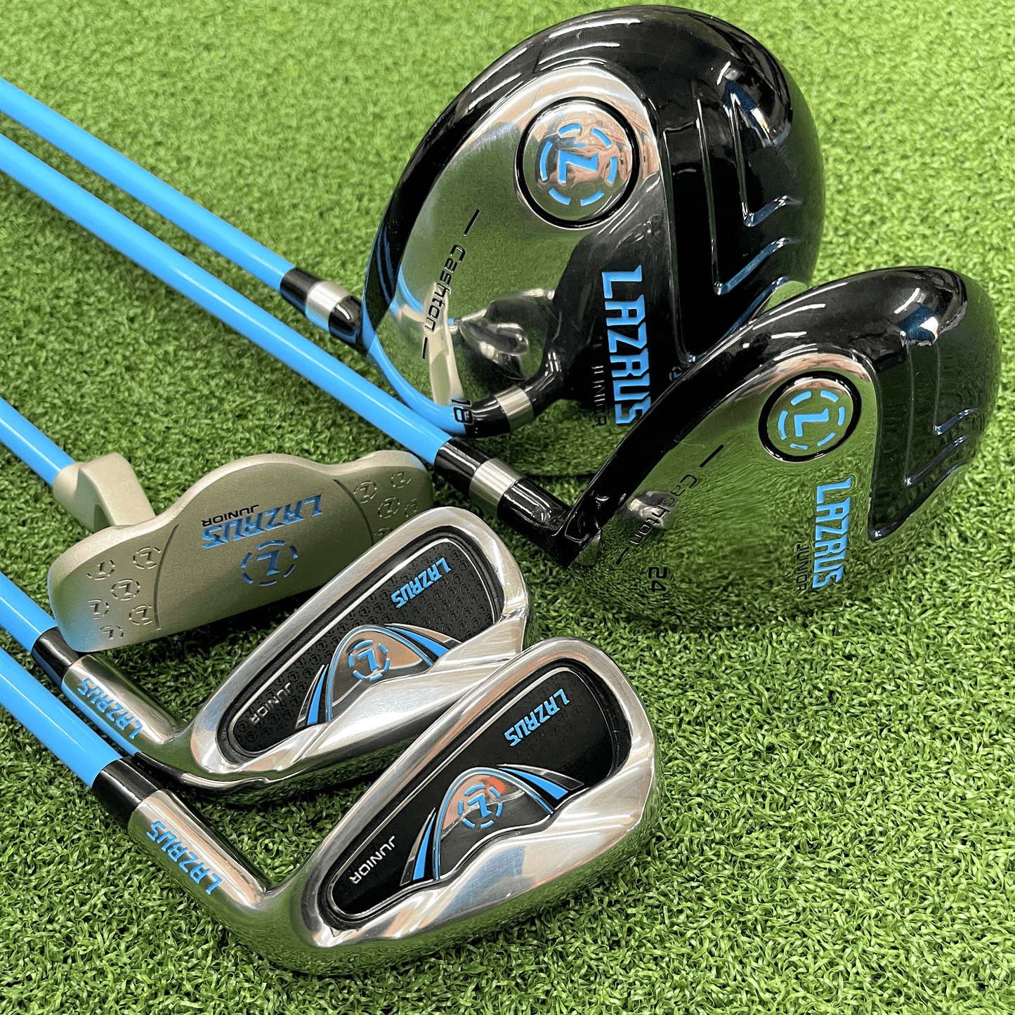 Lazrus Juniors Golf Clubs Set or Individuals - (Age 2-5 & 6-9 Right Hand or Left Hand , Boys or Girls)