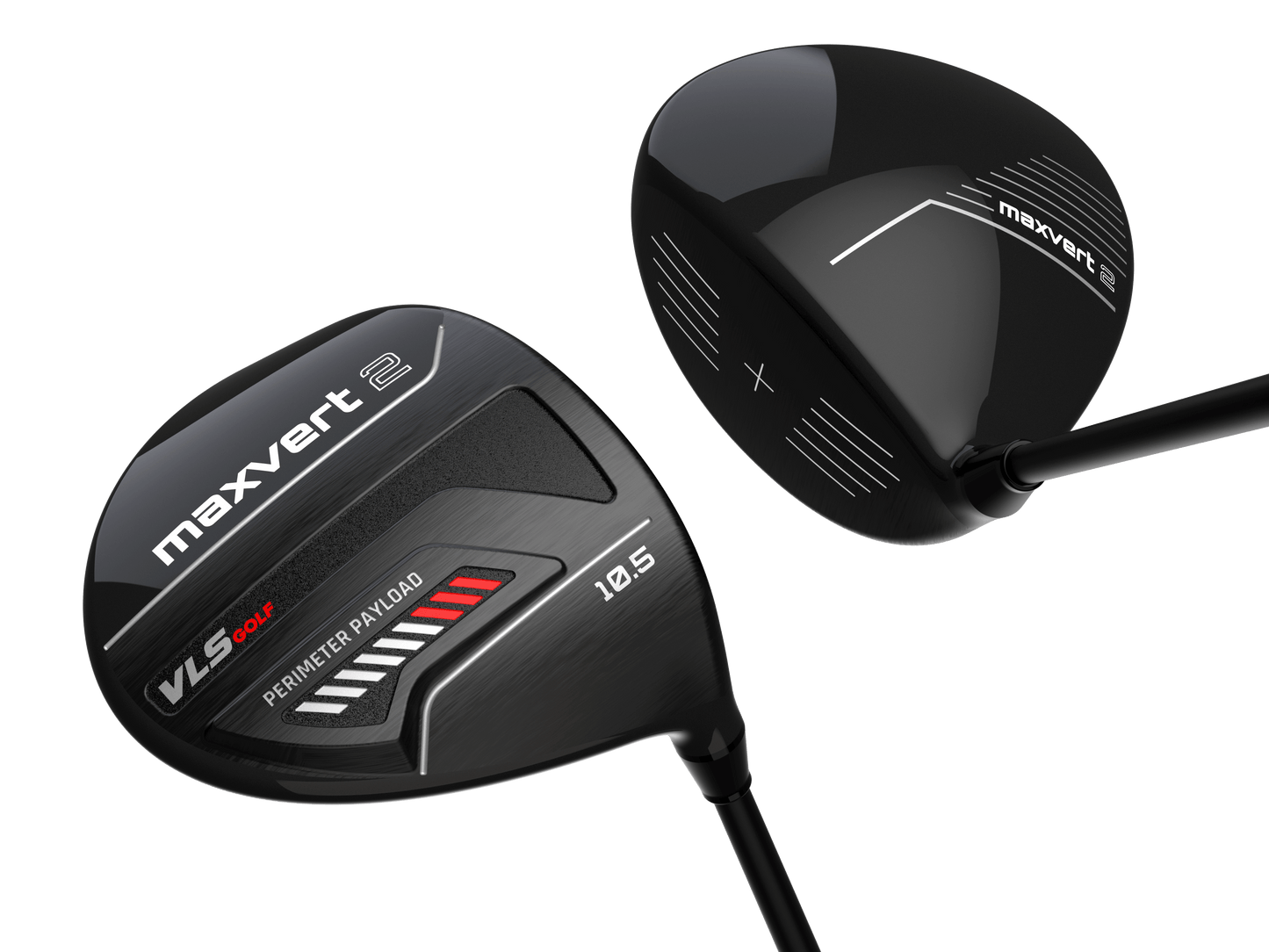 Maxvert 2 Driver and 3 Hybrids Bundle(18/22/26 Degree Hybrids)
