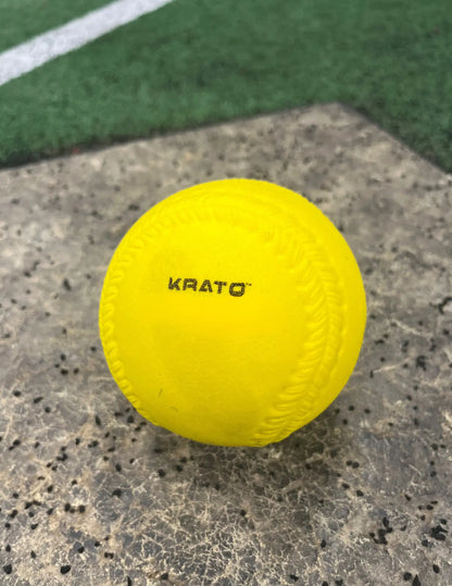Pitching Machine Softballs -firm foam - 12"