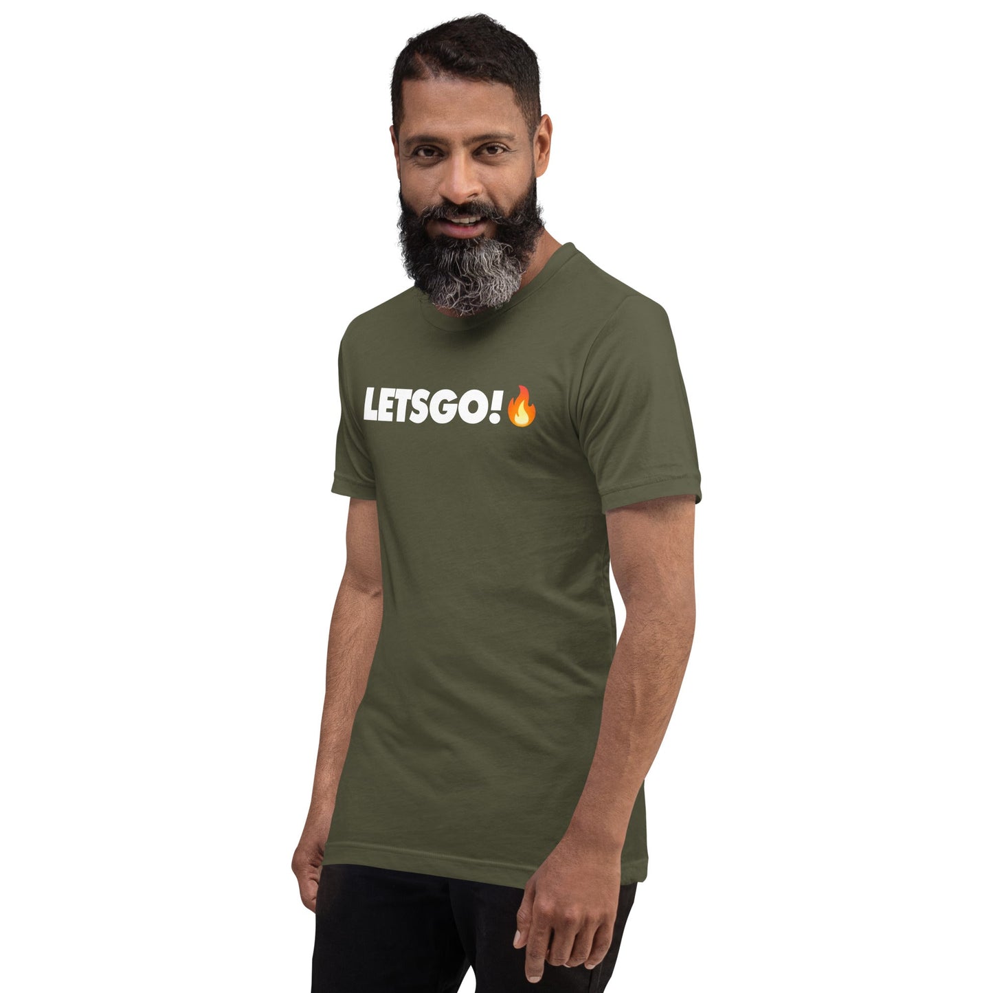 CROWN PICKLEBALL - Letsgo Shirt (Olive)